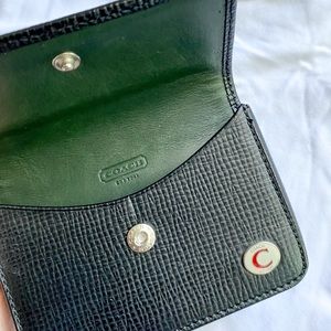 RARE Vintage Coach Cardholder